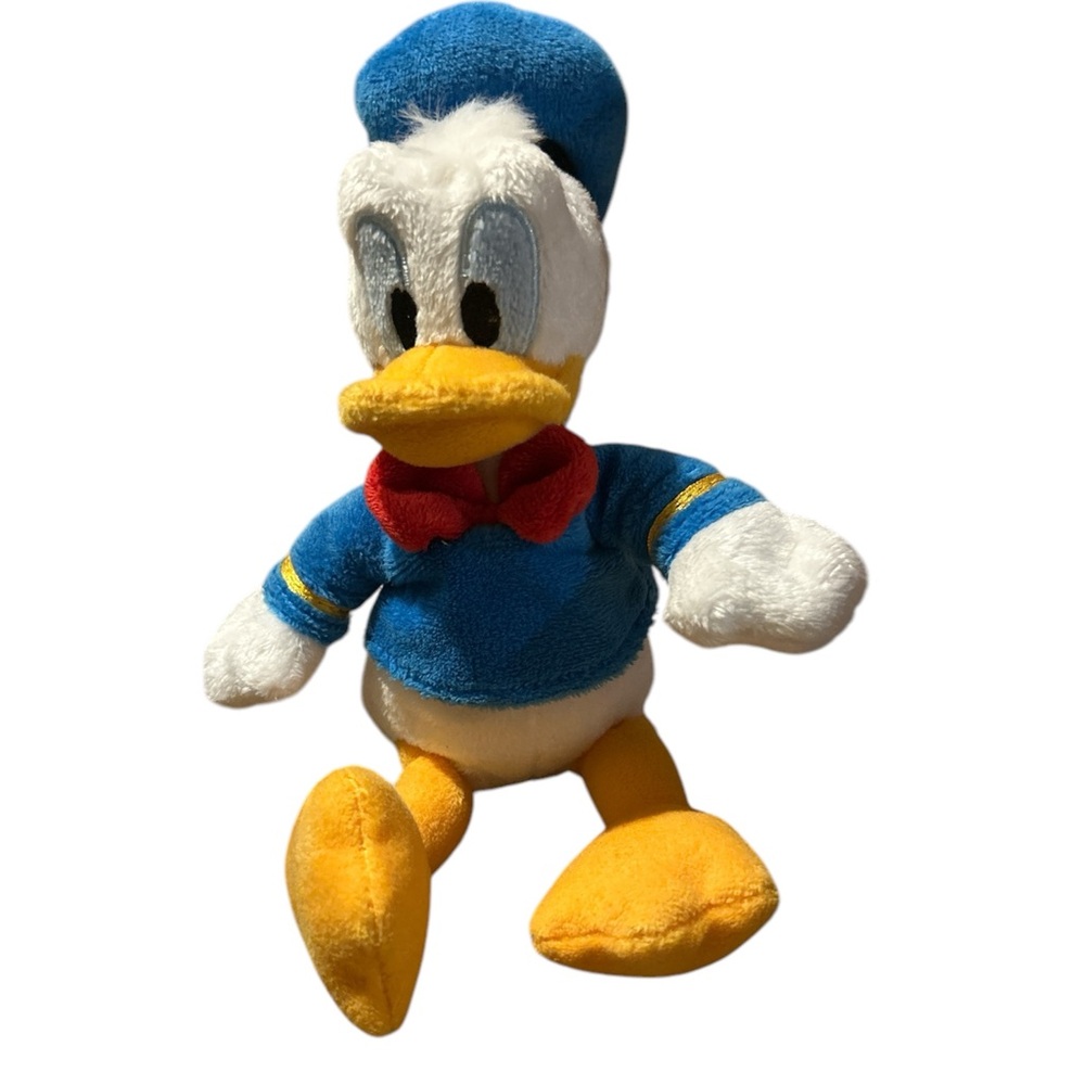 Blue and White Plush Toy